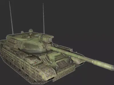 tr85m1 Low-poly 3D model