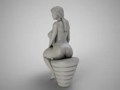 Beauty in the Garden 3D print model