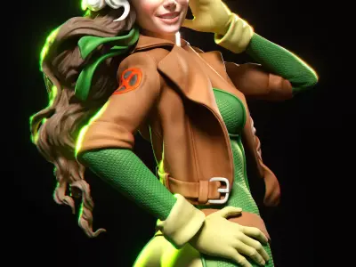 Fan Rogue - printable stl 3D print model