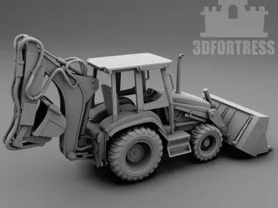 CAT420D 3D print model