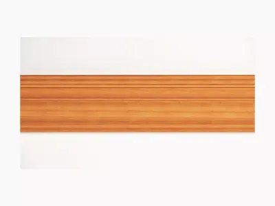 Lepnina wooden moulding 3D model
