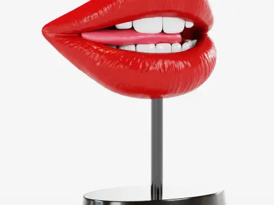 Figurine Lips 3D model