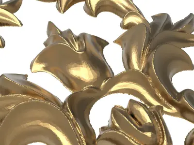  decorative pattern ready for 3D printing 3D model 81