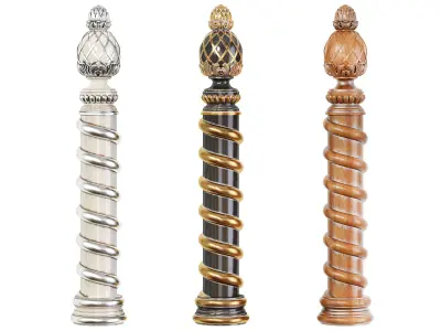 Classic baluster 04 3D model