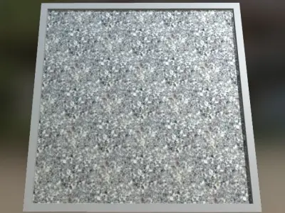 White and Grey Paladian Mosaic Texture