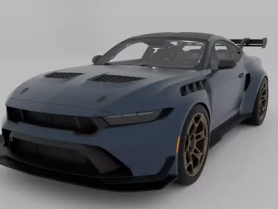 Ford Mustang GTD 3D model