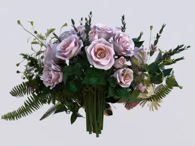 Bridal Bouquet 3D model