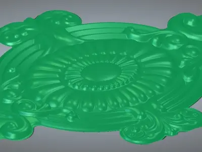 3D model of carved products 3D model