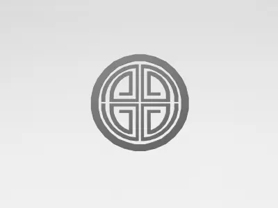 China Type Decoration v1 001 Low-poly 3D model