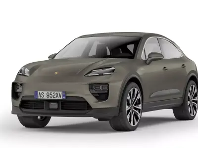 Porsche Macan 2025 3D model