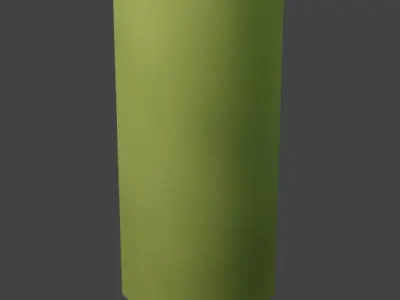 LowPolyTreesAndRockS pine tree Low-poly 3D model