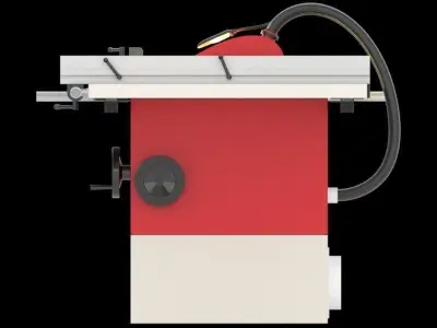 Circular Saw Bench Workshop Industry Carpenter DIY Joinery Tool 3D model