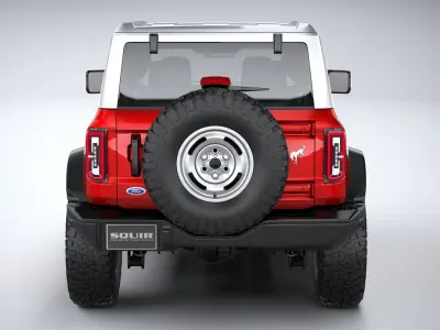 Bronco Heritage Edition 2-door 2023 3D model