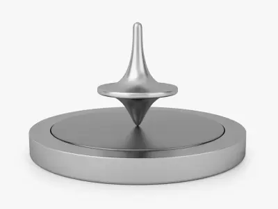 ForeverSpin Metal Spinning Tops 3D model