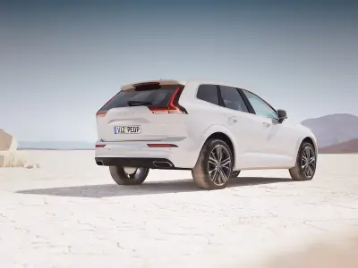 Swedish modern suv unbranded 3D model