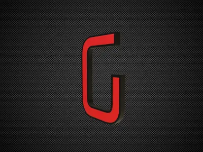 giugiaro italdesign logo 3D model