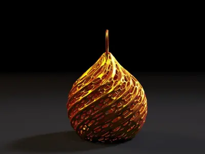 Christmas Ball 2 3D print model