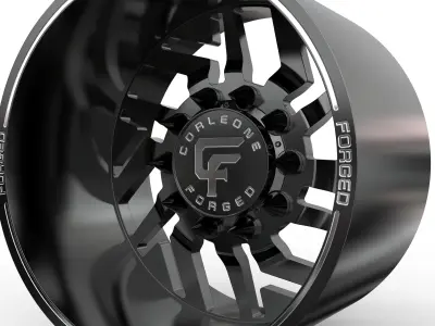 corleone Rear dedalo dually wheel  3D print model