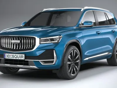Geely Monjaro 2024 3D model