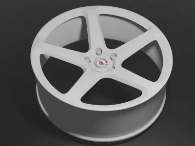 VrosteInter V-FF-104 Wheel  Free low-poly 3D model