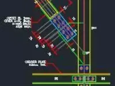 Structural Steel Connections 3D model