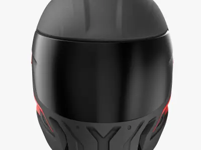 Motorcycle Helmet 3D model