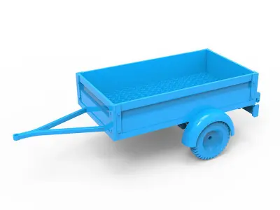 Trailer toy 3D print model