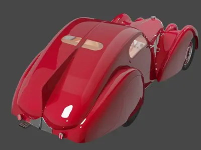 Bugatti Dubos  3D model