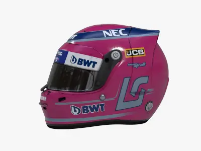 Stroll helmet 2019 Low-poly 3D model