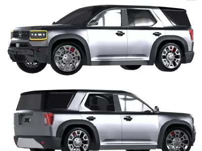 honda passport 2026 3D model