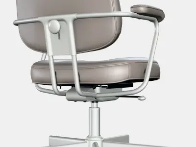 ALEFJALL Office chair 3 Low-poly 3D model