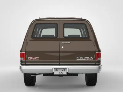 GMC Suburban 3D model