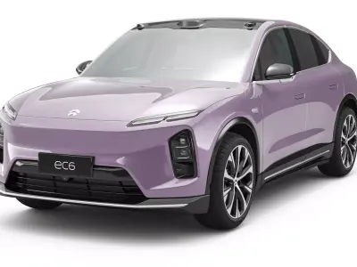 2025 Nio EC6 with Interior 3D model