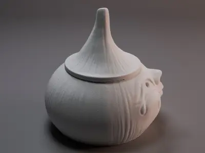 Garlic Keeper - stl - printable 3D model