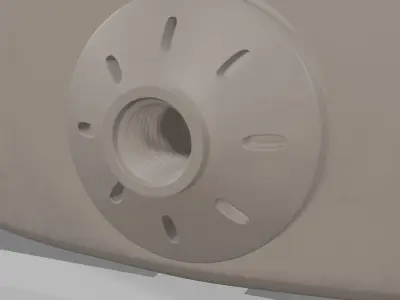 Tinaco Rotoplas 1100Litros Low-poly 3D model