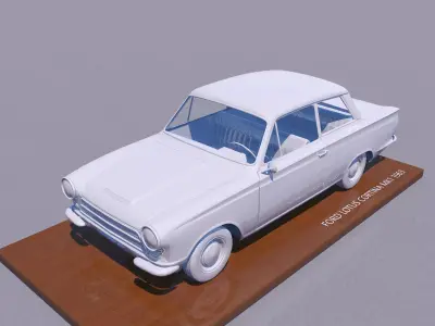 CORTINA LOTUS MK1 1963 3D print model