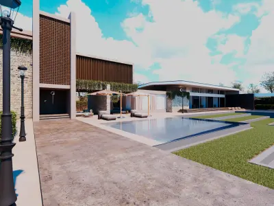 Exterior 1 Free 3D model