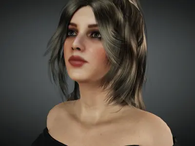 Character Viki 3D model