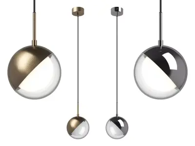 81551x Dafne Lightstar Pendant light 3D model