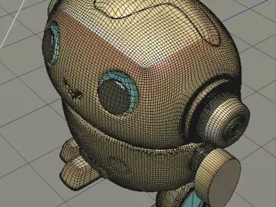 Toy Robot Free 3D model