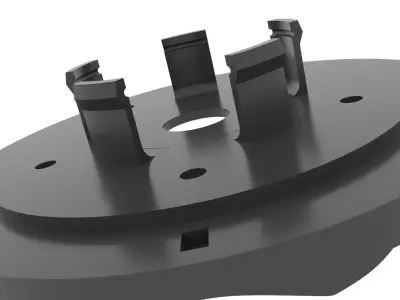 Car disc cap 7D4071214 3D print model