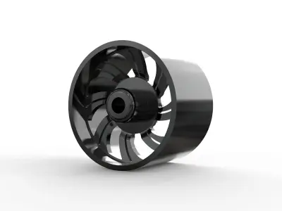 corleone Rear siegel dually wheel  3D print model