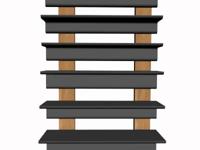 5 8in Thick Unequal Angle 3D model