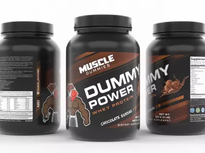 Protein Powder 3D model 49
