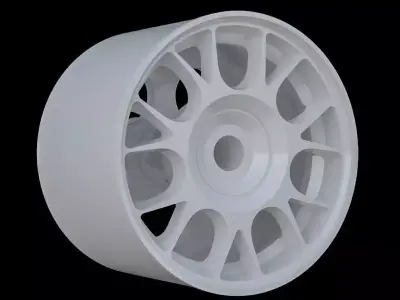 Rotiform TUF-R 164 RIMS FOR HOTWHEELS 3D print model 3D print model