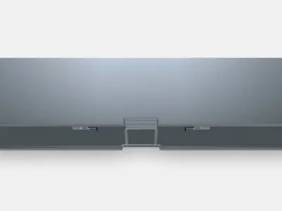 BESTA TV bench 13 3D model