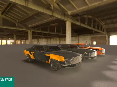 Vehicle Pack - Cars 3D model