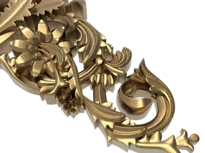 decorative pattern ready for 3D printing 3D model 28