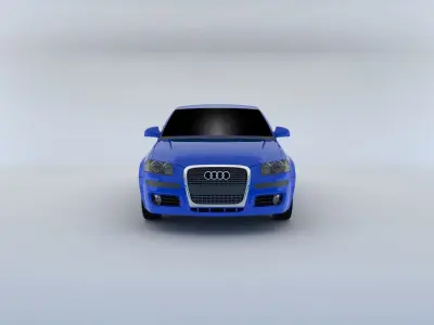 Audi A3 Sportback 2004 3D model