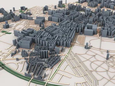 Liverpool City 3D model